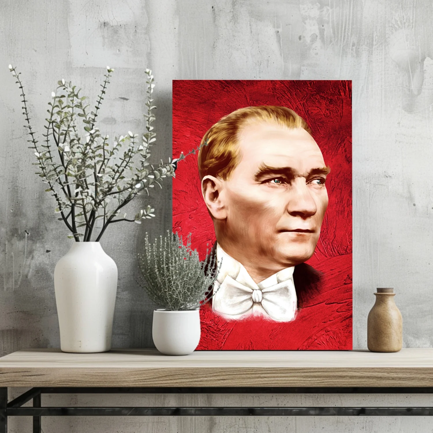 Ataturk Aluminum Print - Image 2