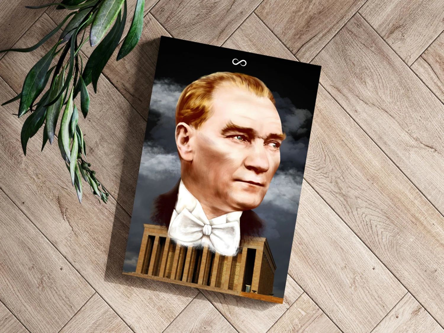 Ataturk Aluminum Print - Image 3