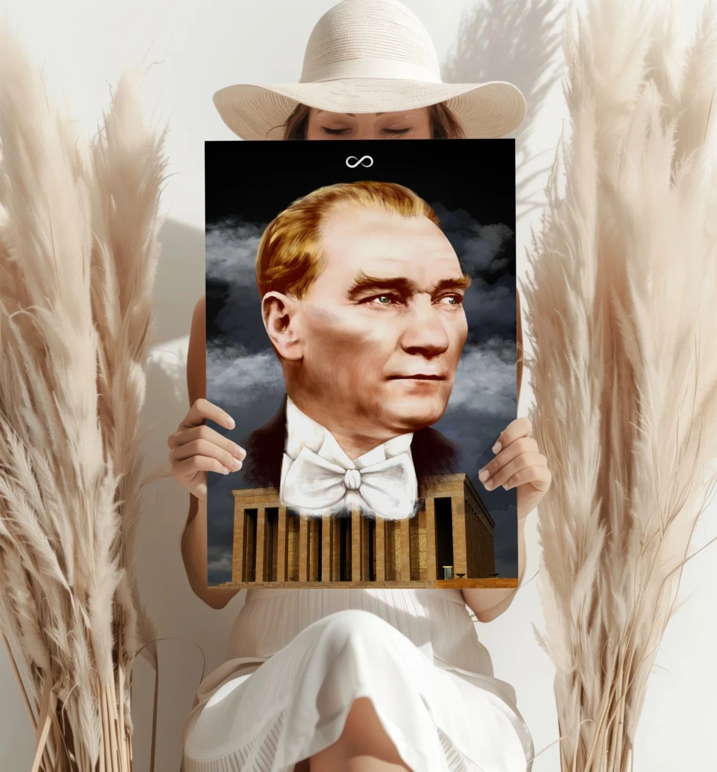 Ataturk Aluminum Print - Image 4