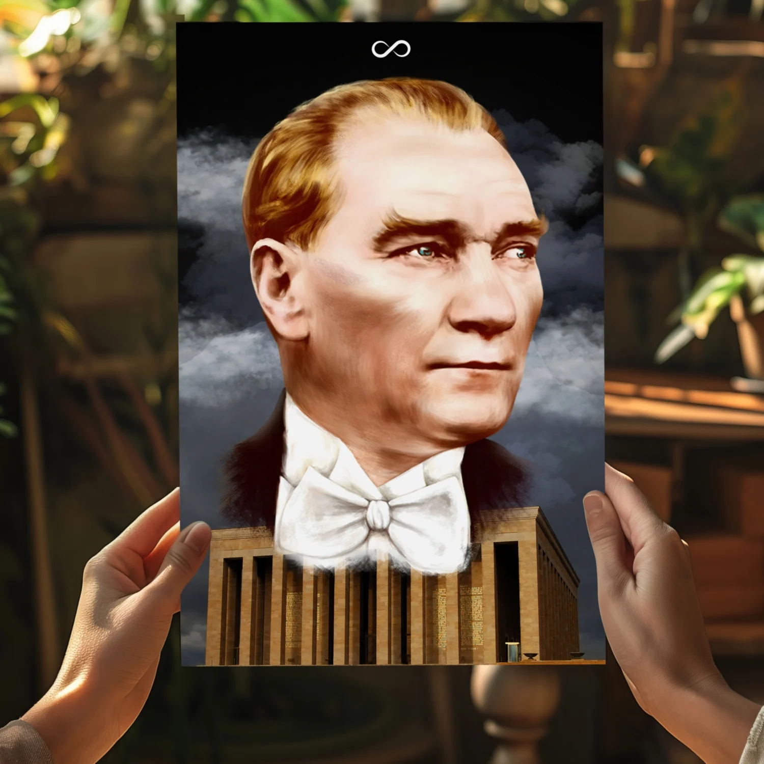 Ataturk Aluminum Print - Image 5