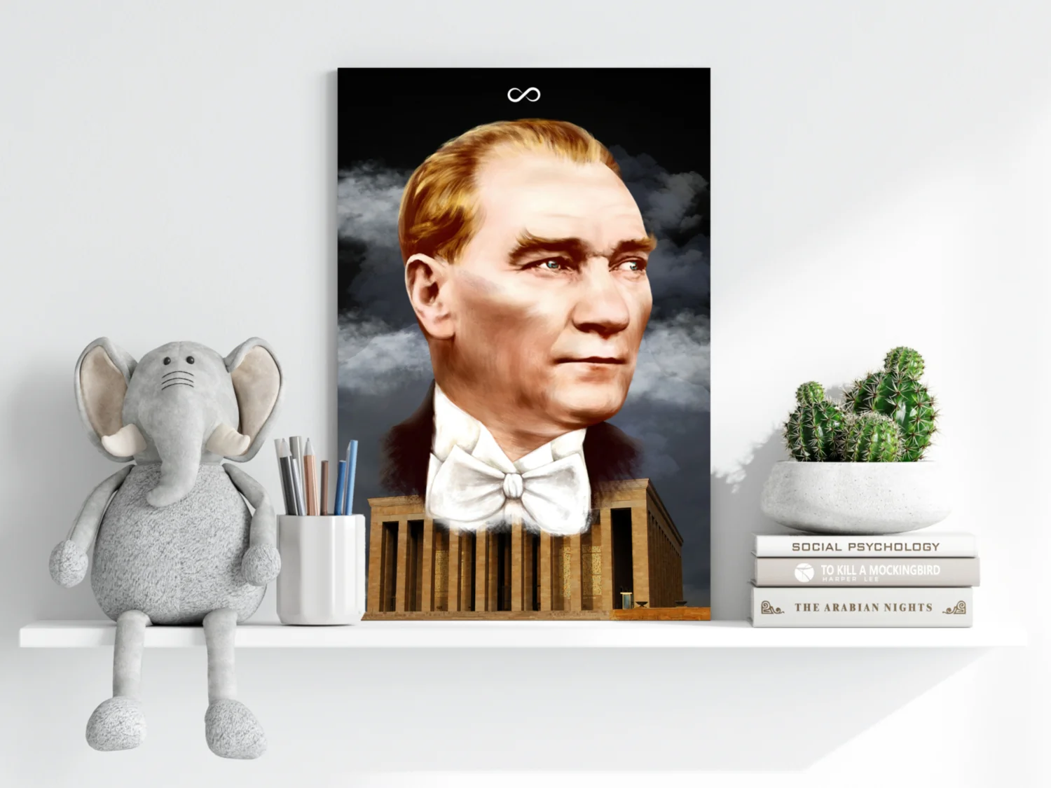 Ataturk Aluminum Print - Image 6