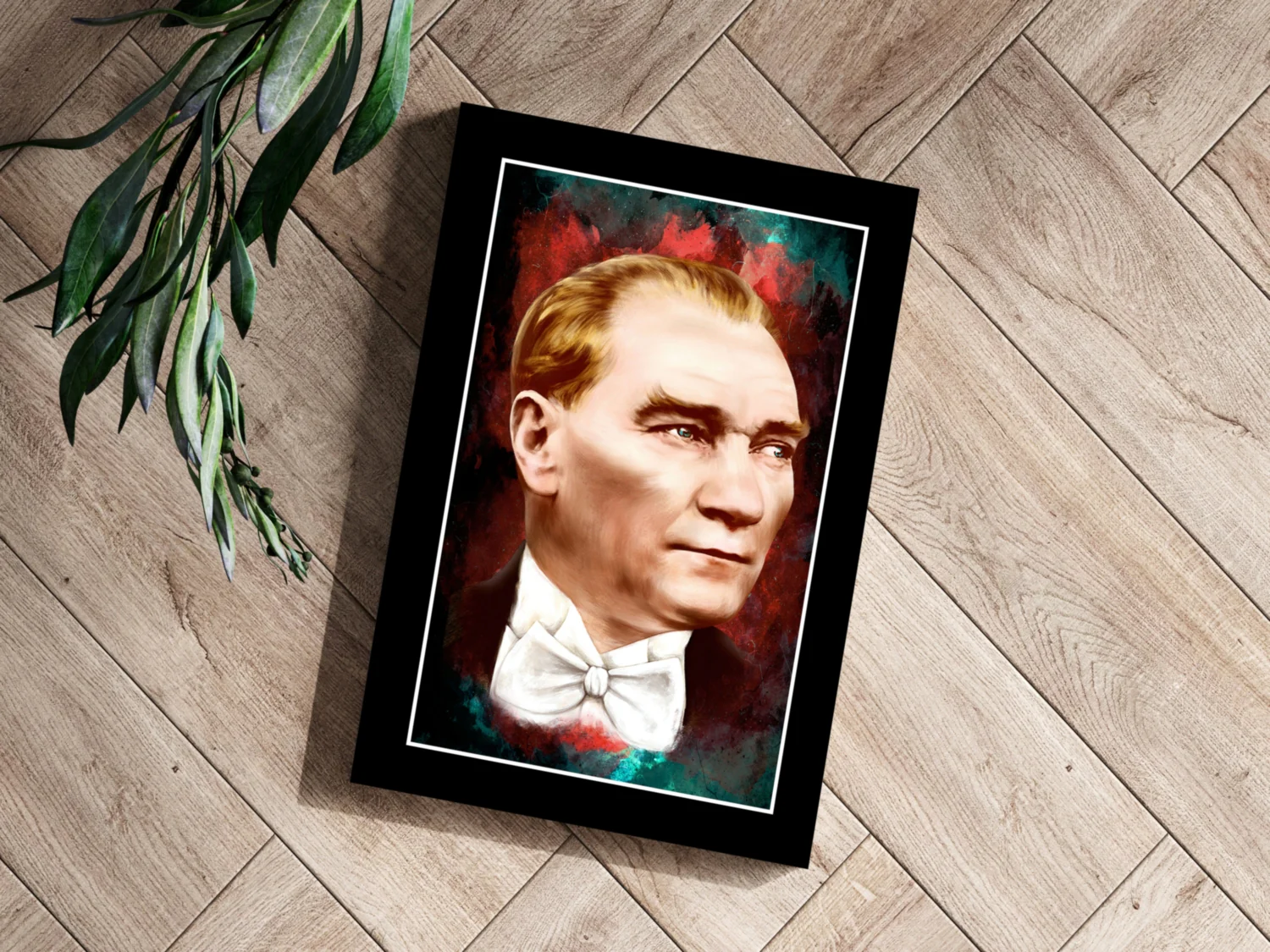 Ataturk Aluminum Print - Image 3