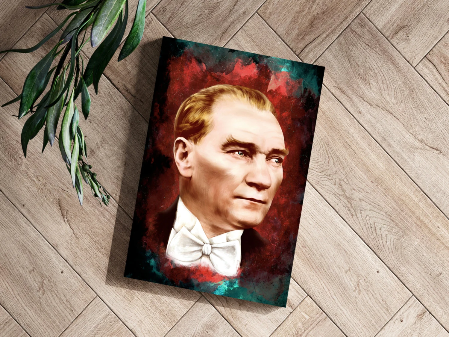 Ataturk Aluminum Print - Image 3