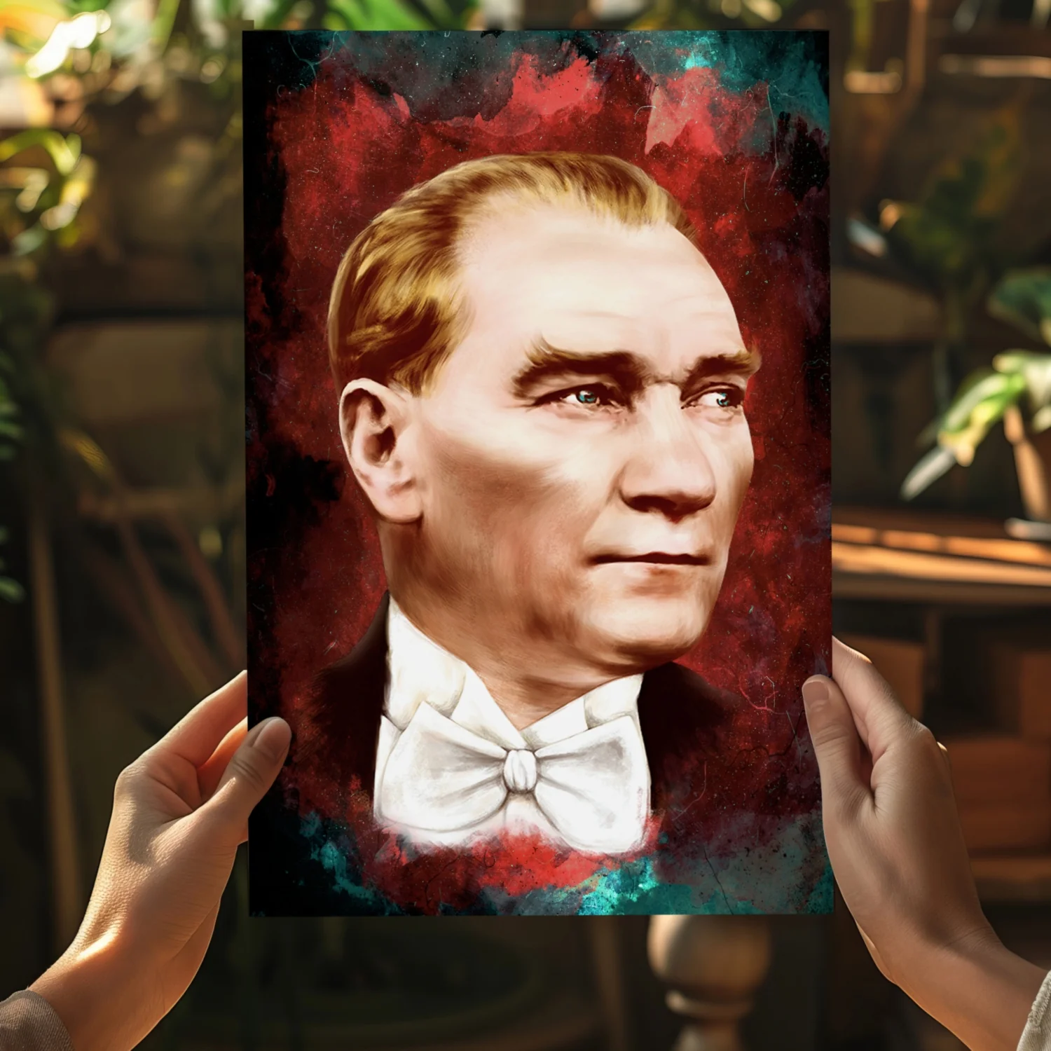 Ataturk Aluminum Print - Image 5