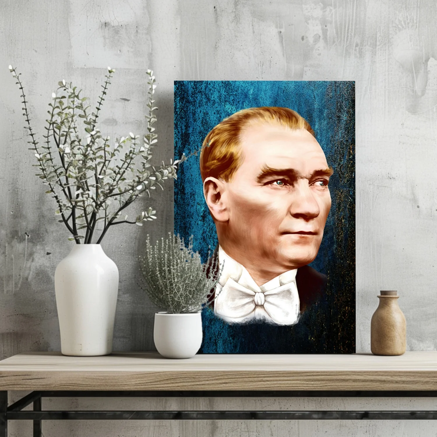 Ataturk Aluminum Print - Image 2