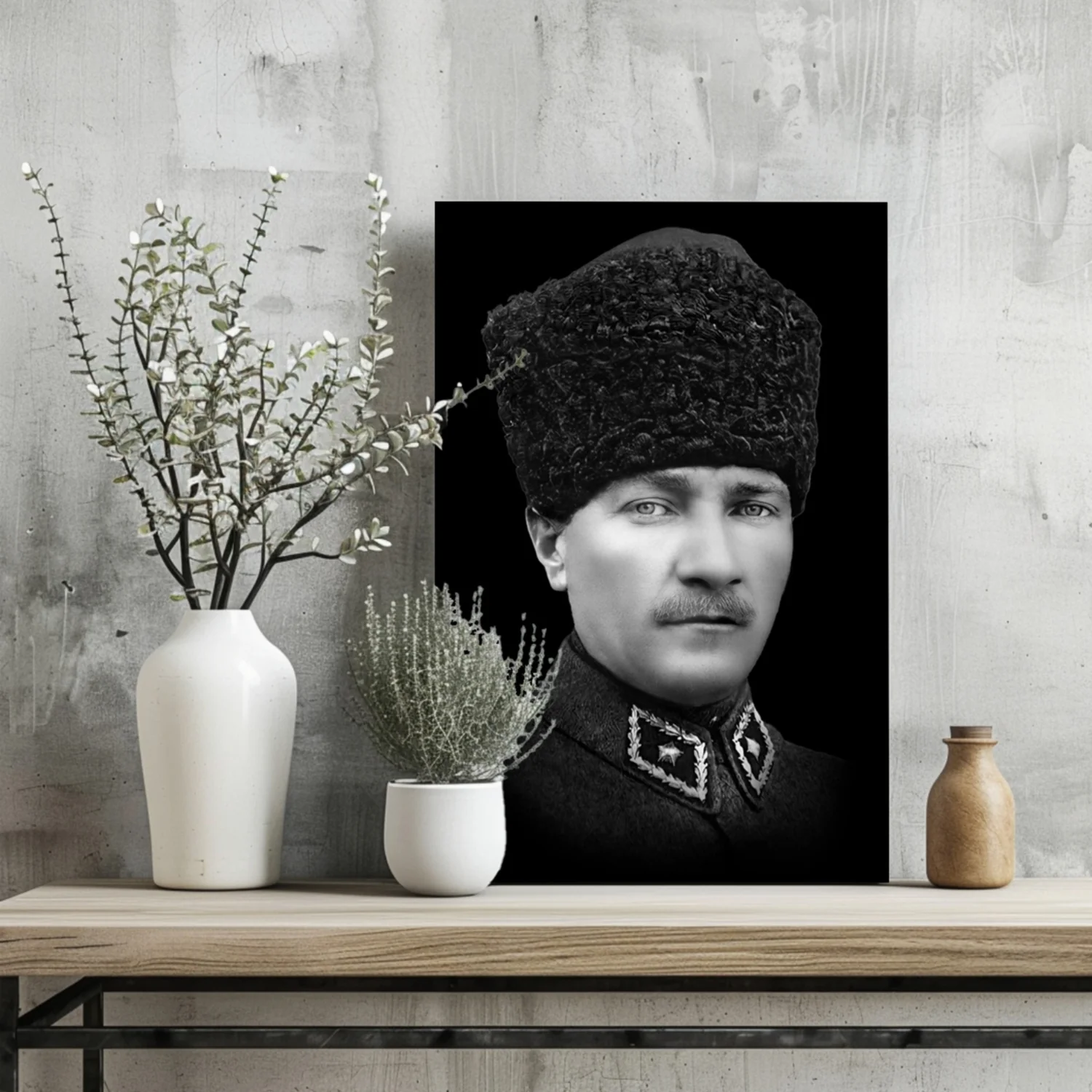Ataturk Aluminum Print - Image 2