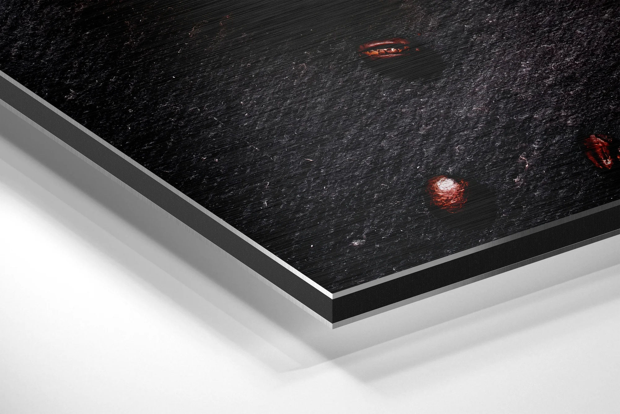 Coffee Brushed Aluminium Dibond Wall Art - Image 2