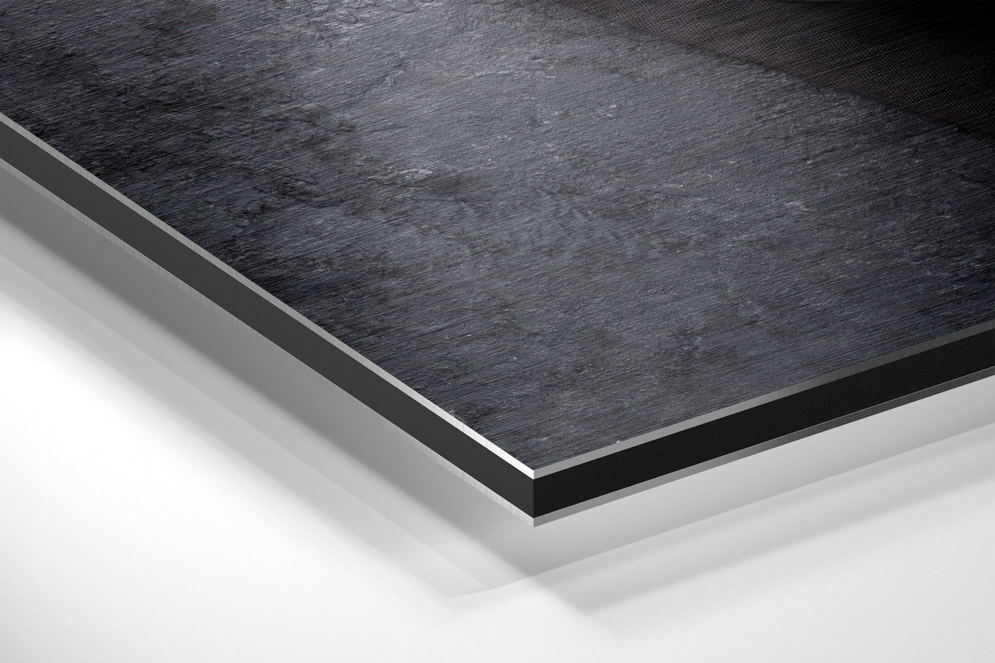 Coffee Brushed Aluminium Dibond Wall Art - Image 2