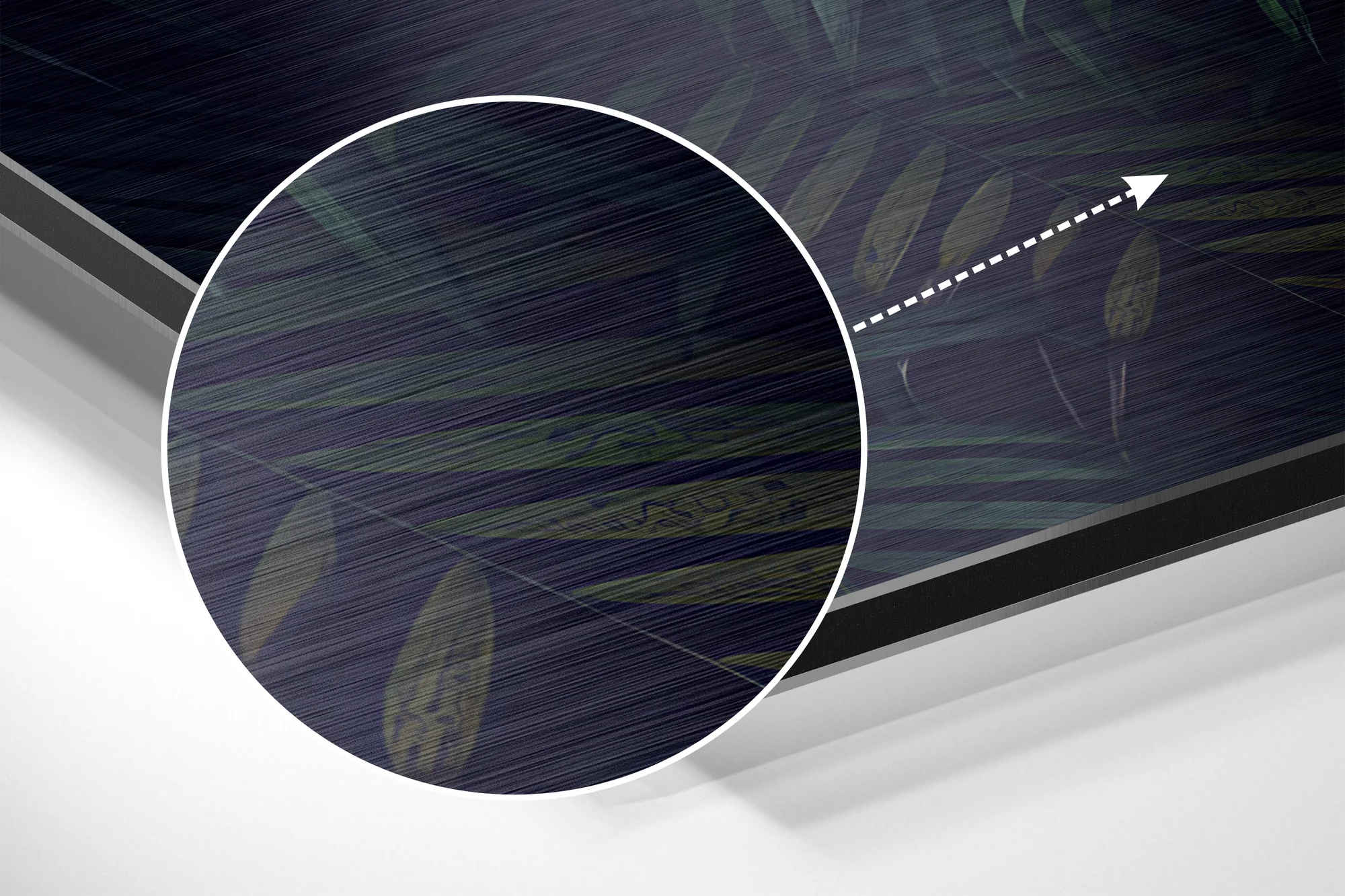 Find Your Time Brushed Aluminium Dibond Wall Art - Image 3