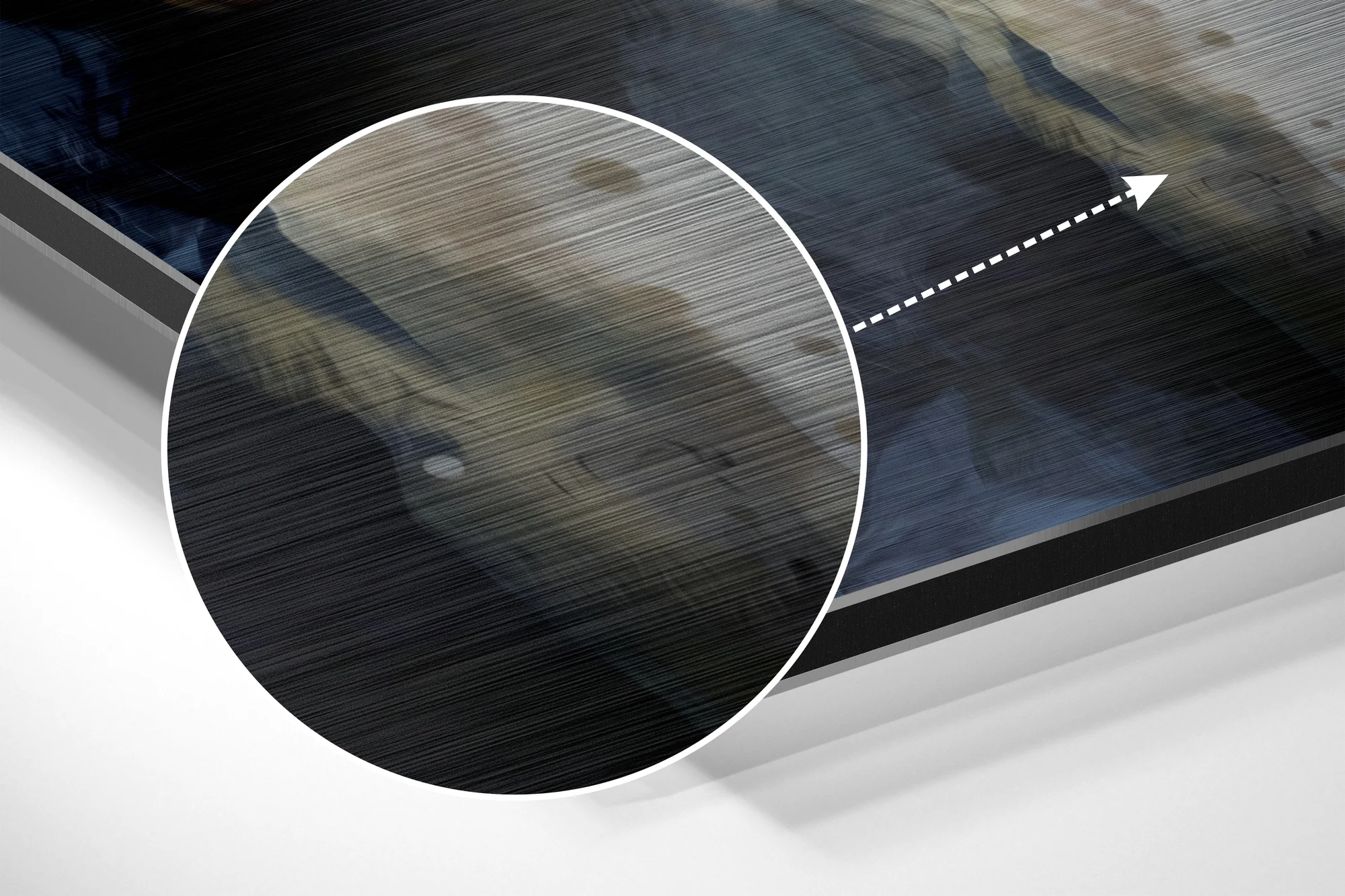 Marla Singer Brushed Aluminium Dibond Wall Art - Image 3
