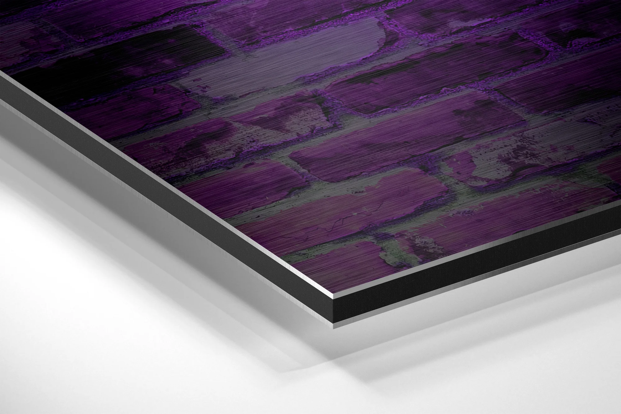 Into Wisdom Brushed Aluminium Dibond Wall Art - Image 2