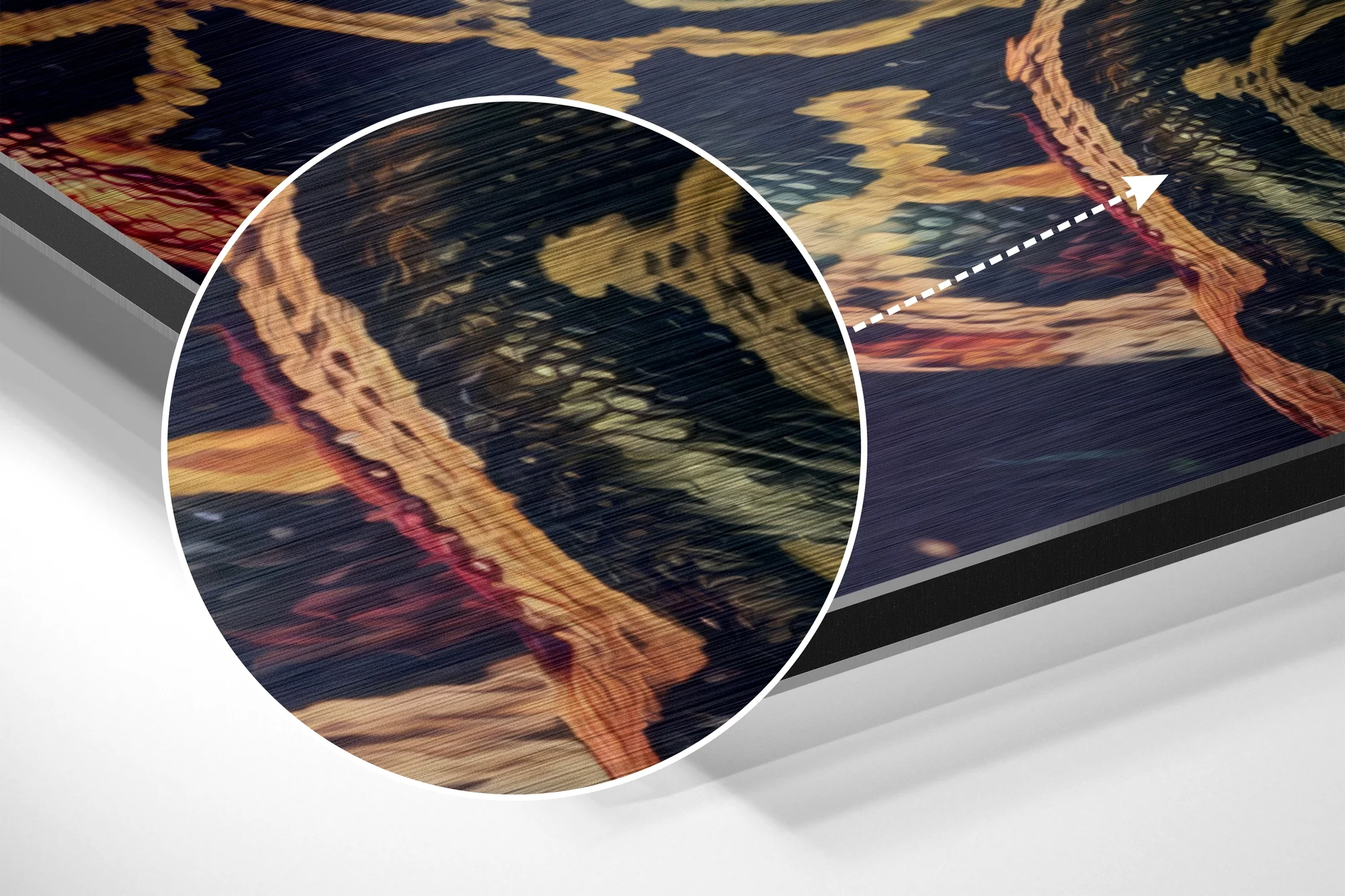 Cuban Brushed Aluminium Dibond Wall Art - Image 3
