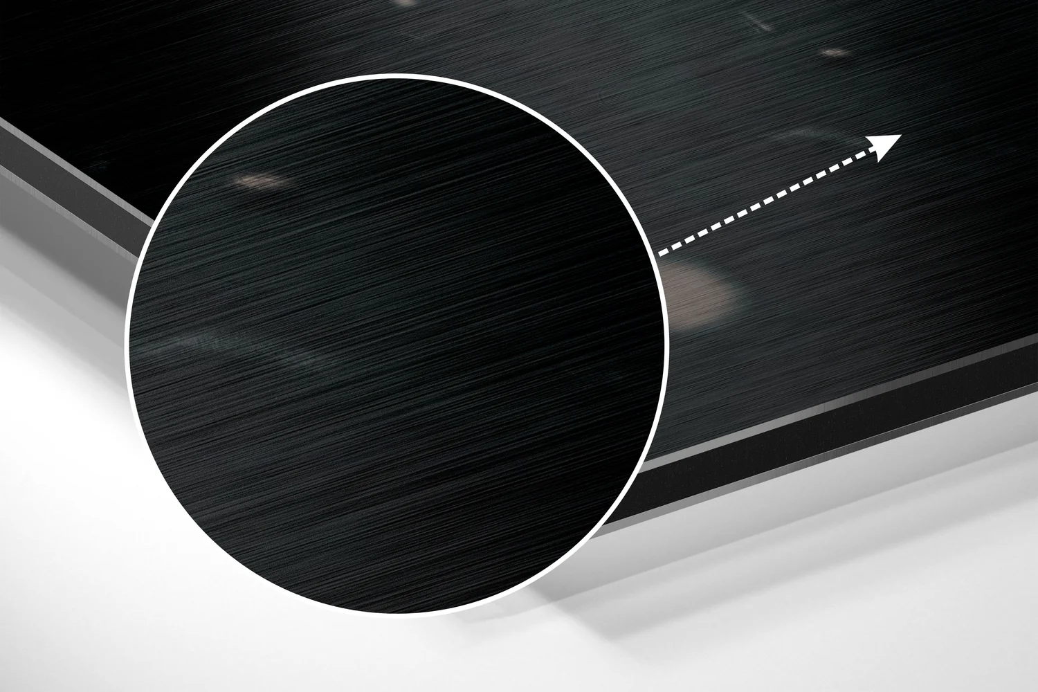 Ronaldo Brushed Aluminium Dibond Wall Art - Image 3