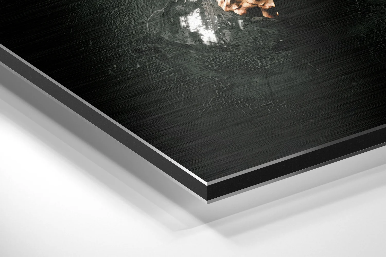 Ronaldo Brushed Aluminium Dibond Wall Art - Image 2