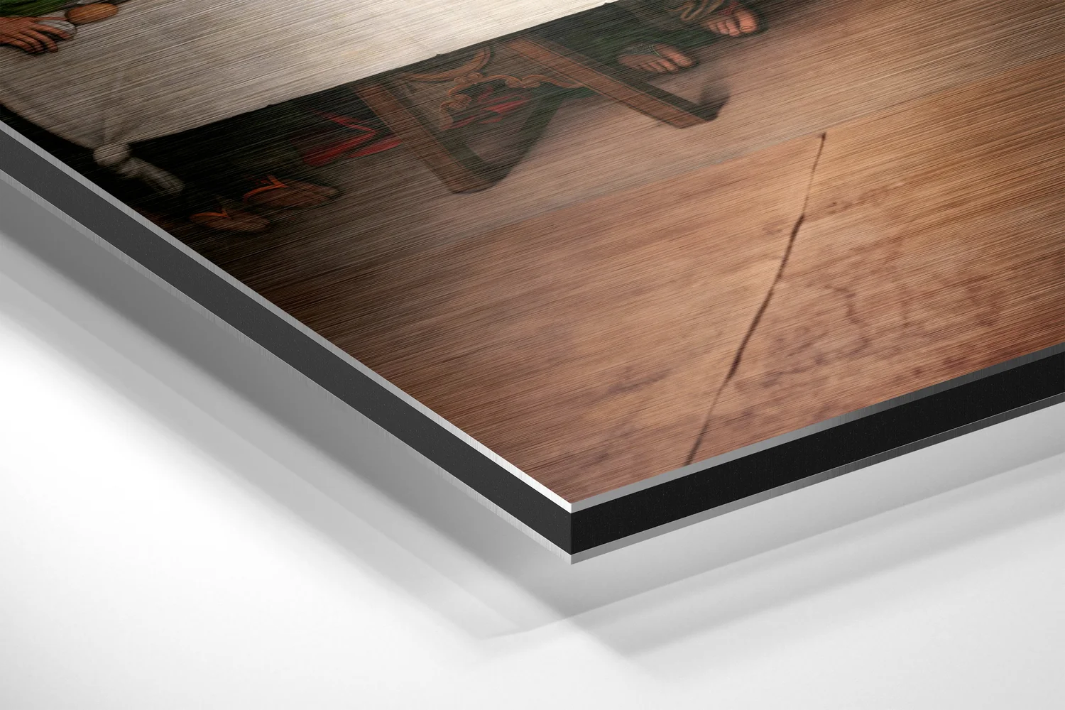 Last Supper Brushed Aluminium Dibond Wall Art - Image 2