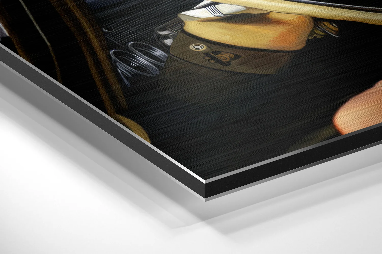 Marilyn Monroe Brushed Aluminium Dibond Wall Art - Image 2