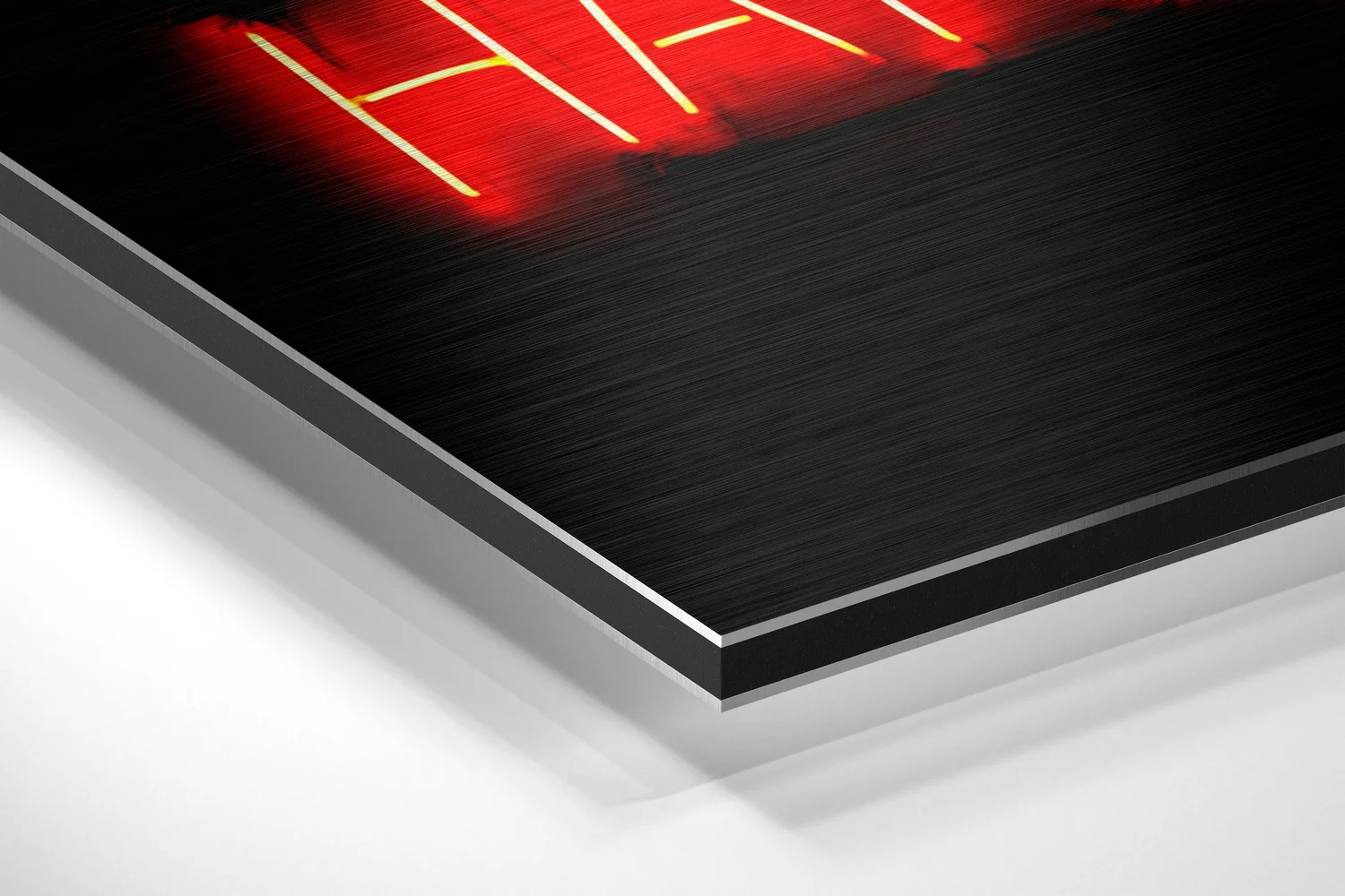Over Thinking Brushed Aluminium Dibond Wall Art - Image 2