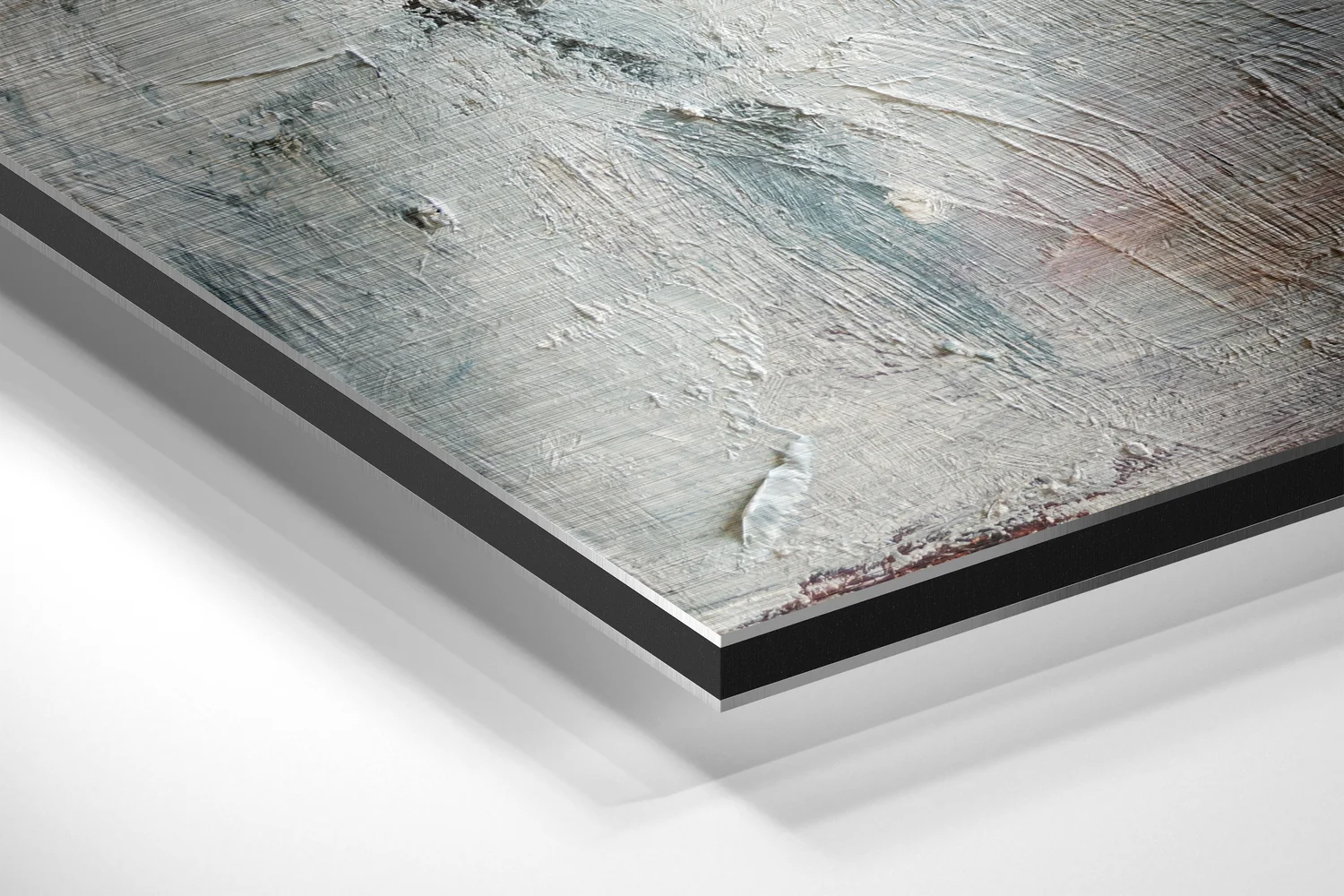 Speechless Face Brushed Aluminium Dibond Wall Art - Image 2