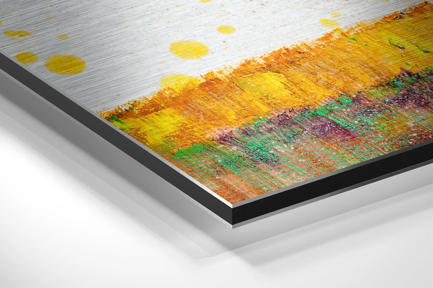 Lonely Tree Brushed Aluminium Dibond Wall Art - Image 2