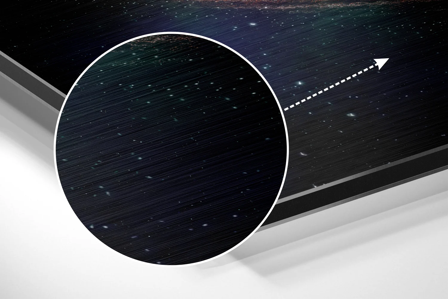 Space Brushed Aluminium Dibond Wall Art - Image 3