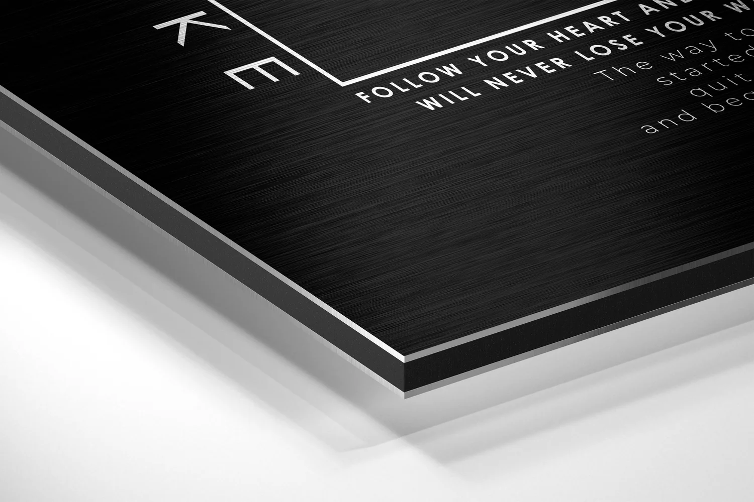 New York Brushed Aluminium Dibond Wall Art - Image 2