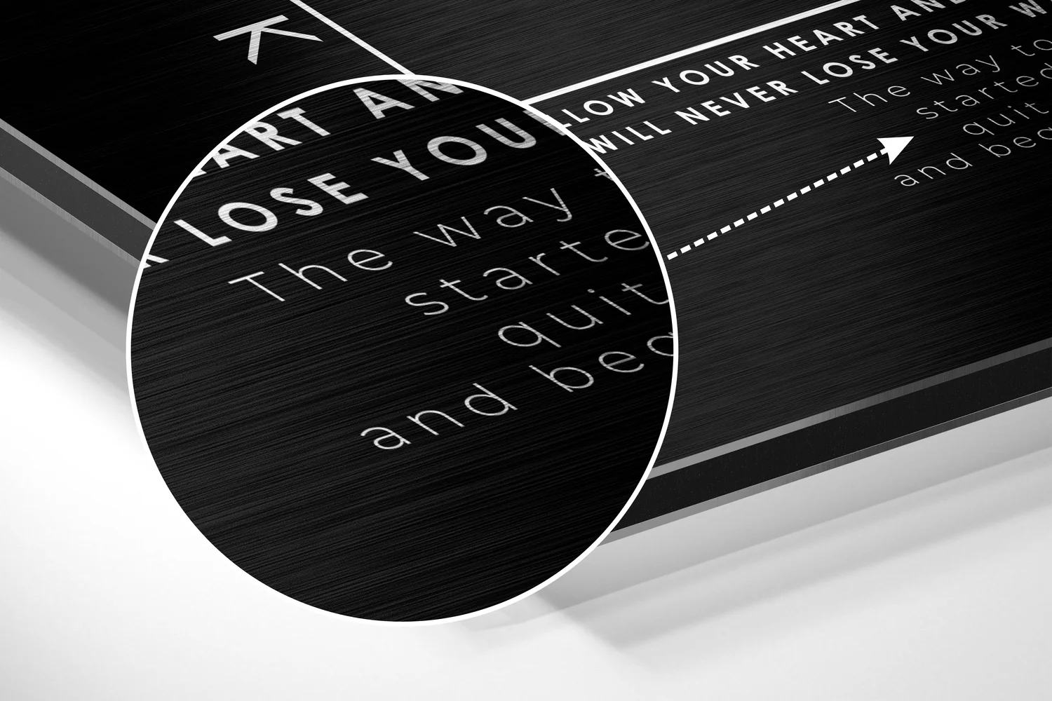 New York Brushed Aluminium Dibond Wall Art - Image 3