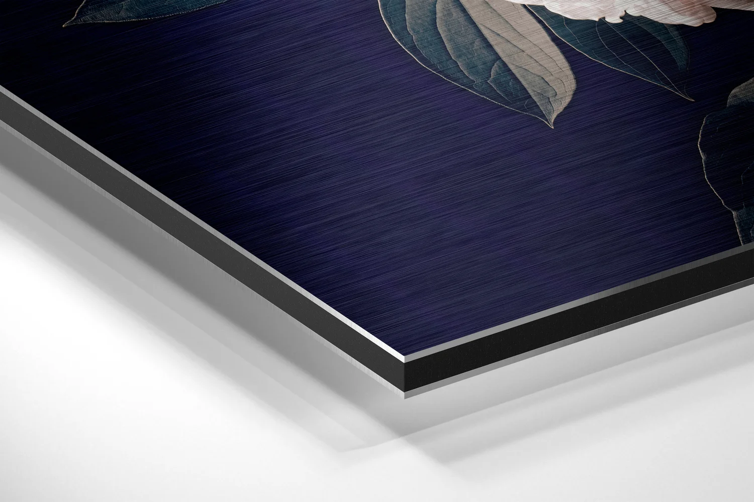 Flowers Brushed Aluminium Dibond Wall Art - Image 2