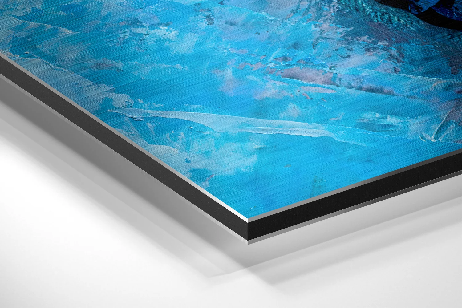 Butterfly Brushed Aluminium Dibond Wall Art - Image 2