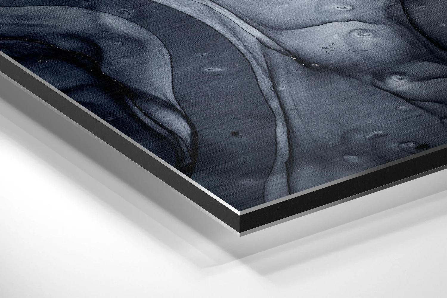Marbleous Brushed Aluminium Dibond Wall Art - Image 2