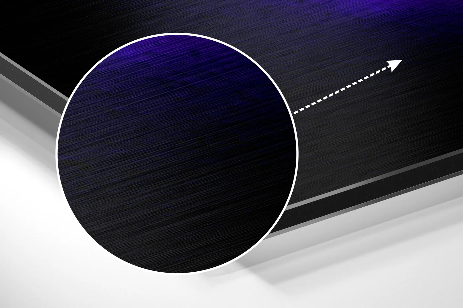 Feed Your Soul Brushed Aluminium Dibond Wall Art - Image 3