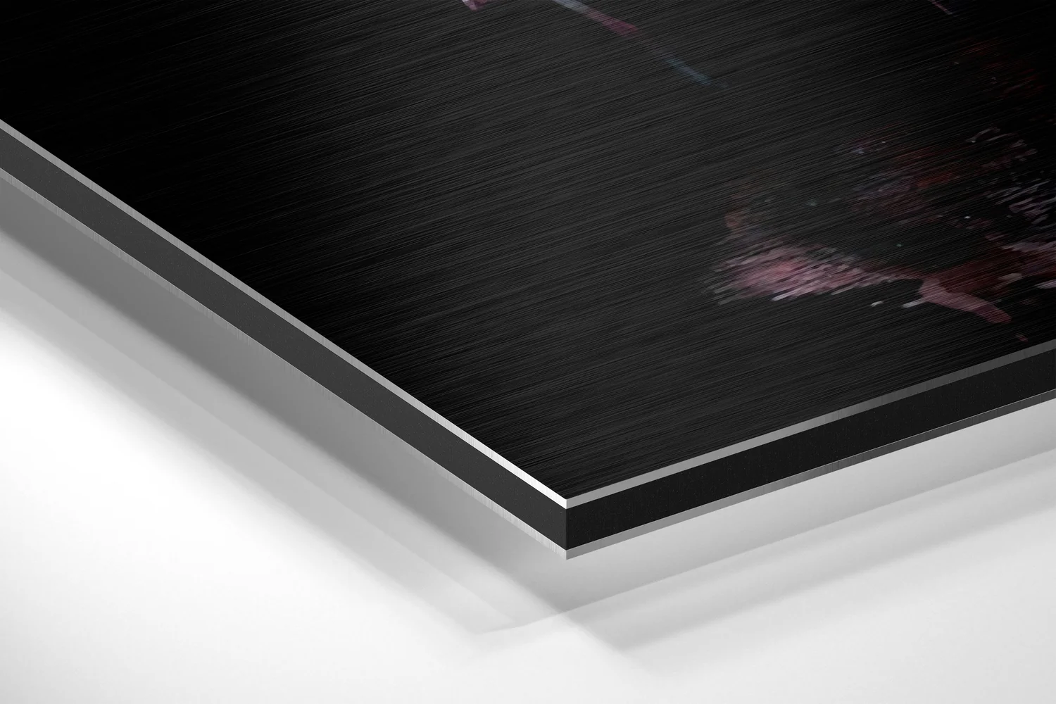 Flamingos Brushed Aluminium Dibond Wall Art - Image 2