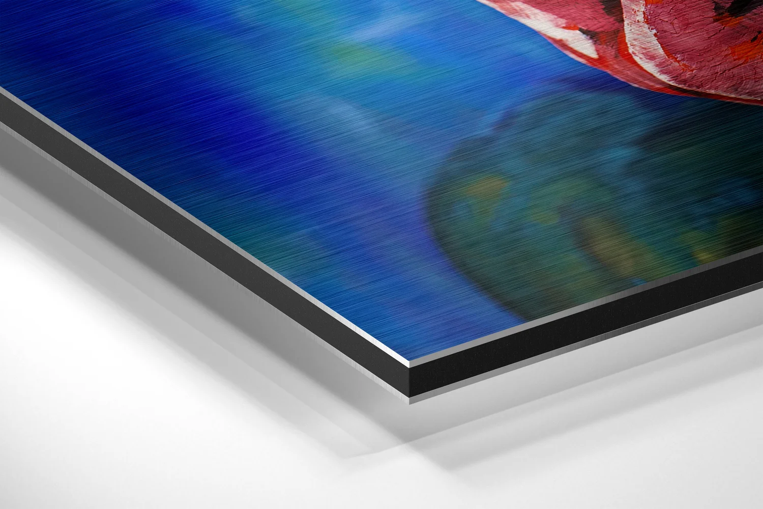 Woman Brushed Aluminium Dibond Wall Art - Image 2