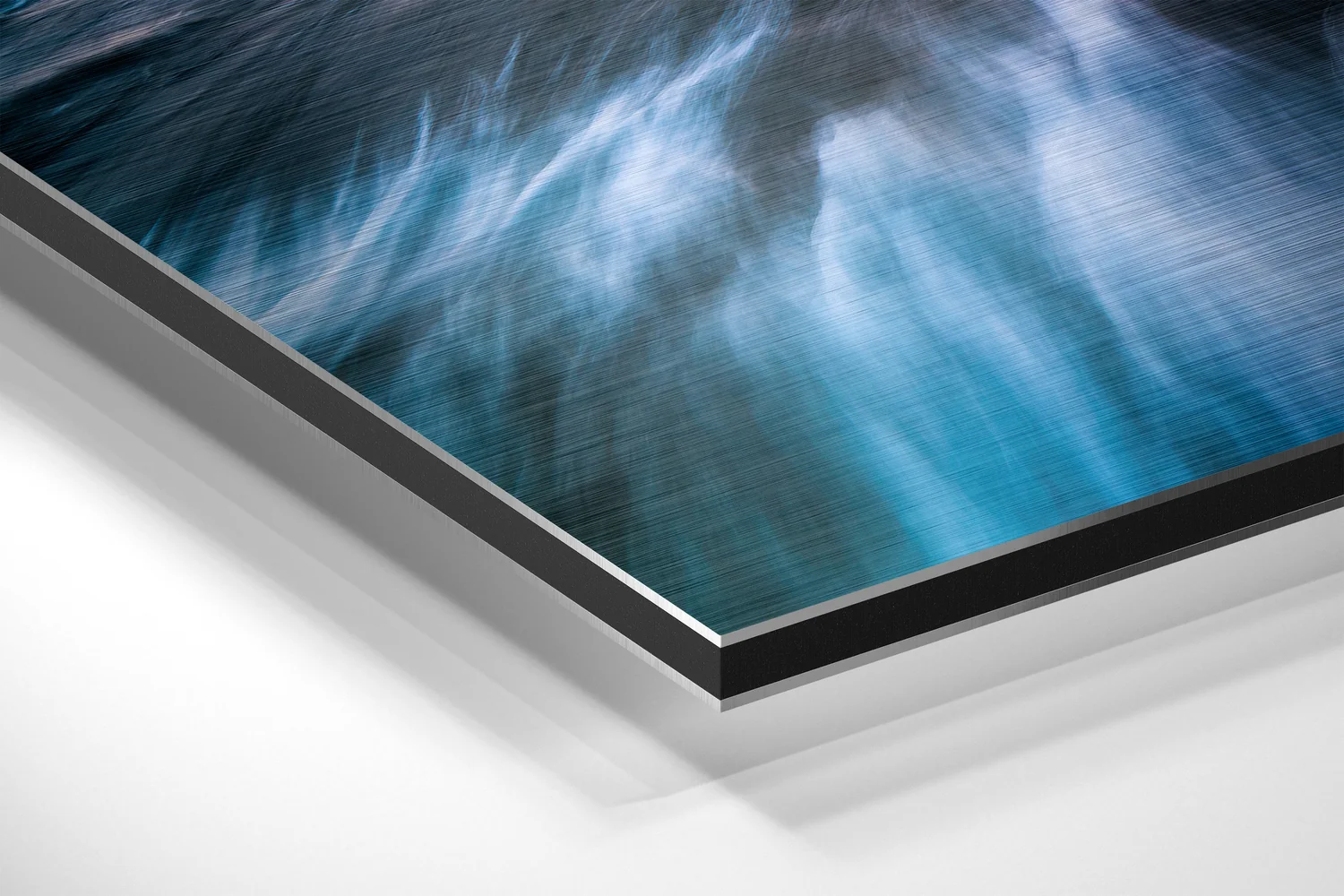 Sunset at Sea Brushed Aluminium Dibond Wall Art - Image 2