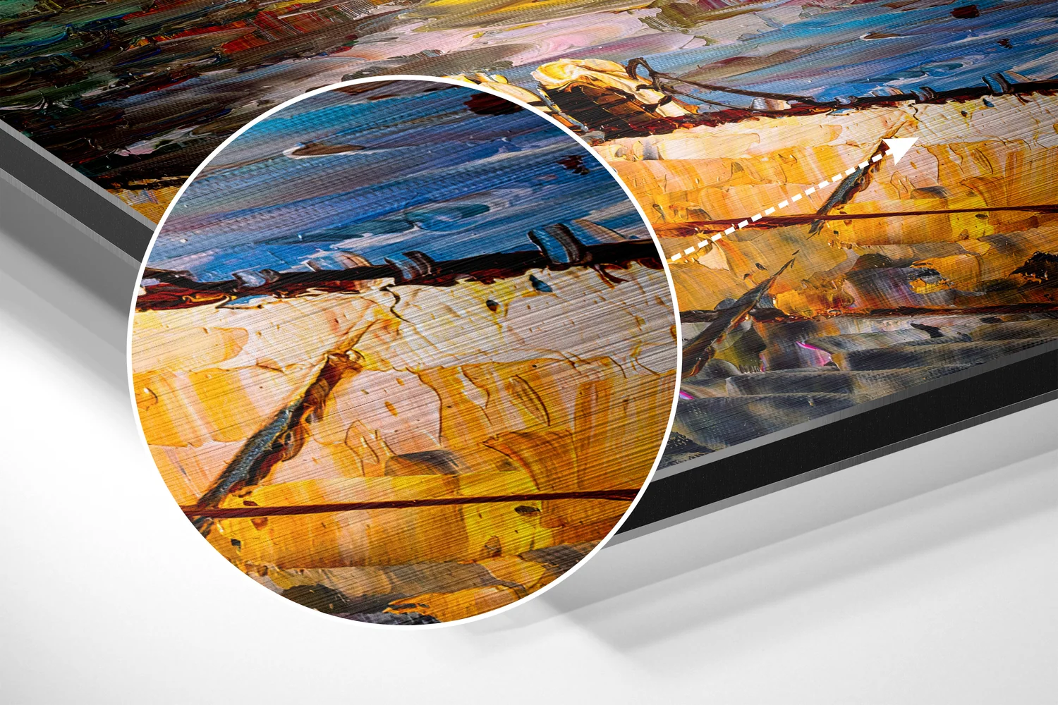 Boats Brushed Aluminium Dibond Wall Art - Image 3