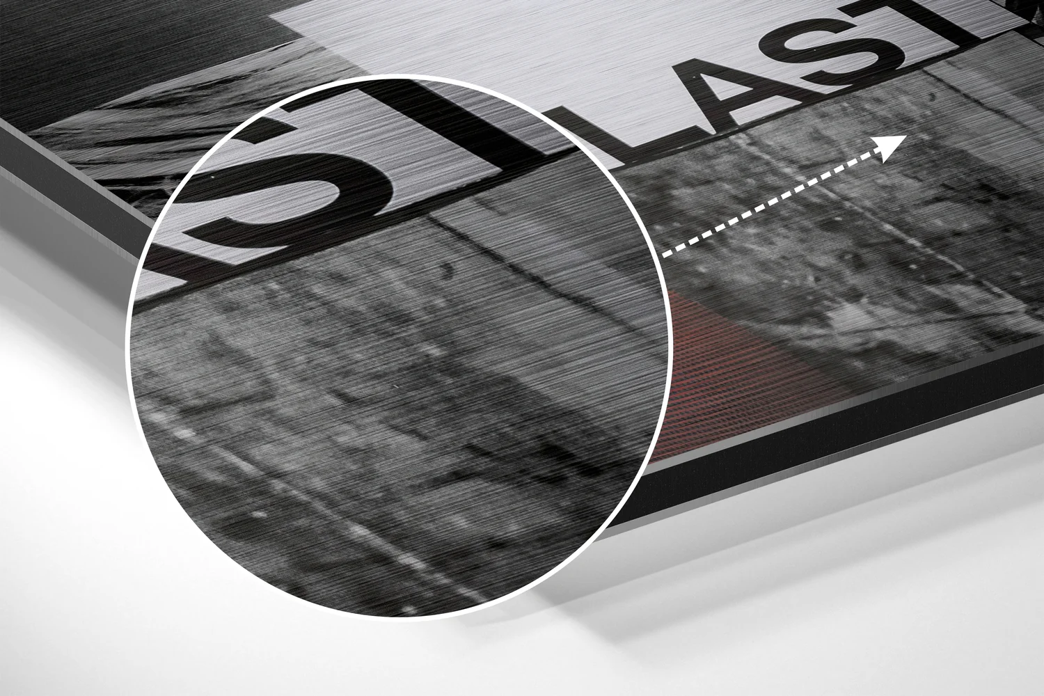Patchwork Brushed Aluminium Dibond Wall Art - Image 3