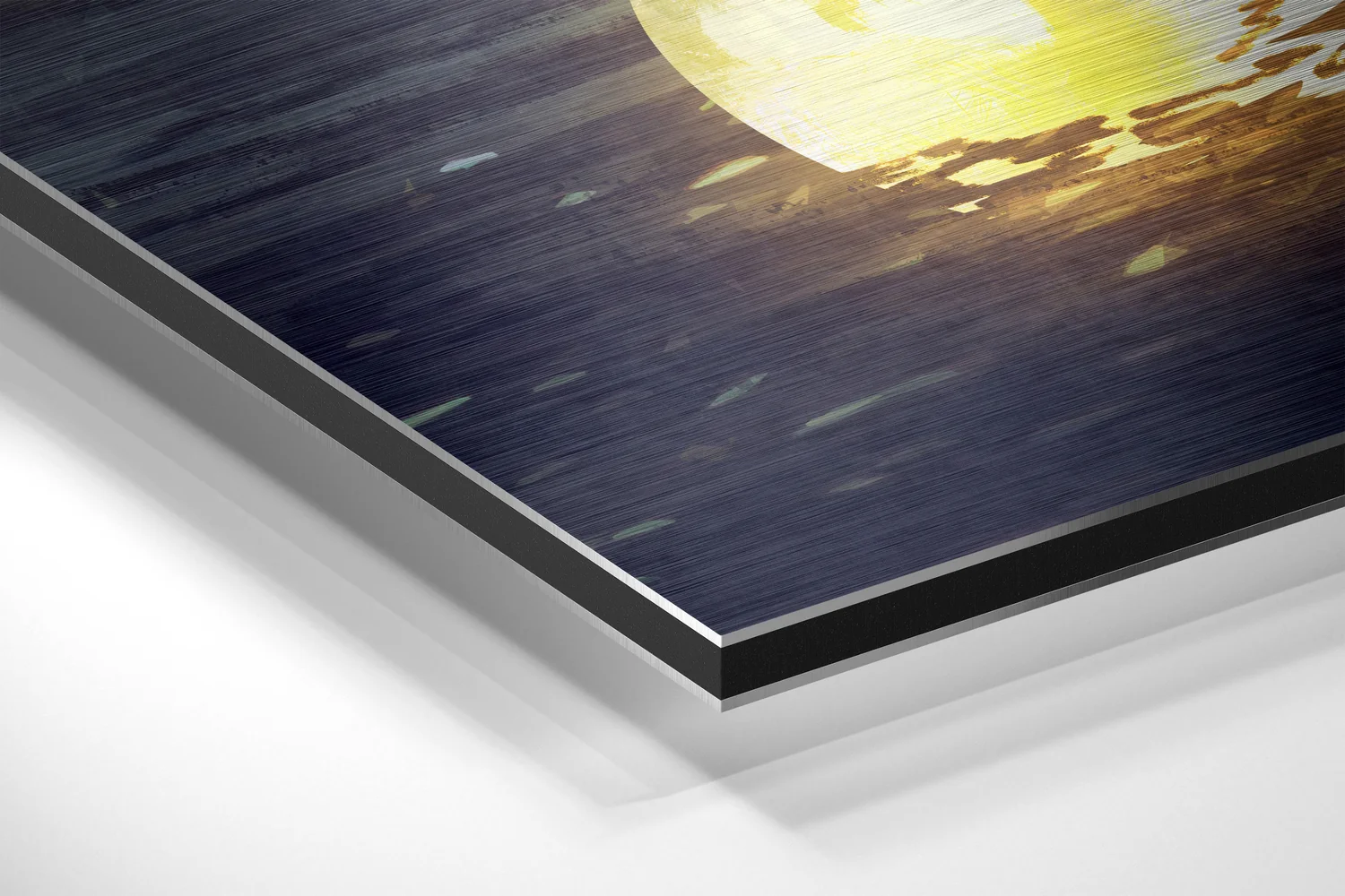 Moon Collector Brushed Aluminium Dibond Wall Art - Image 2