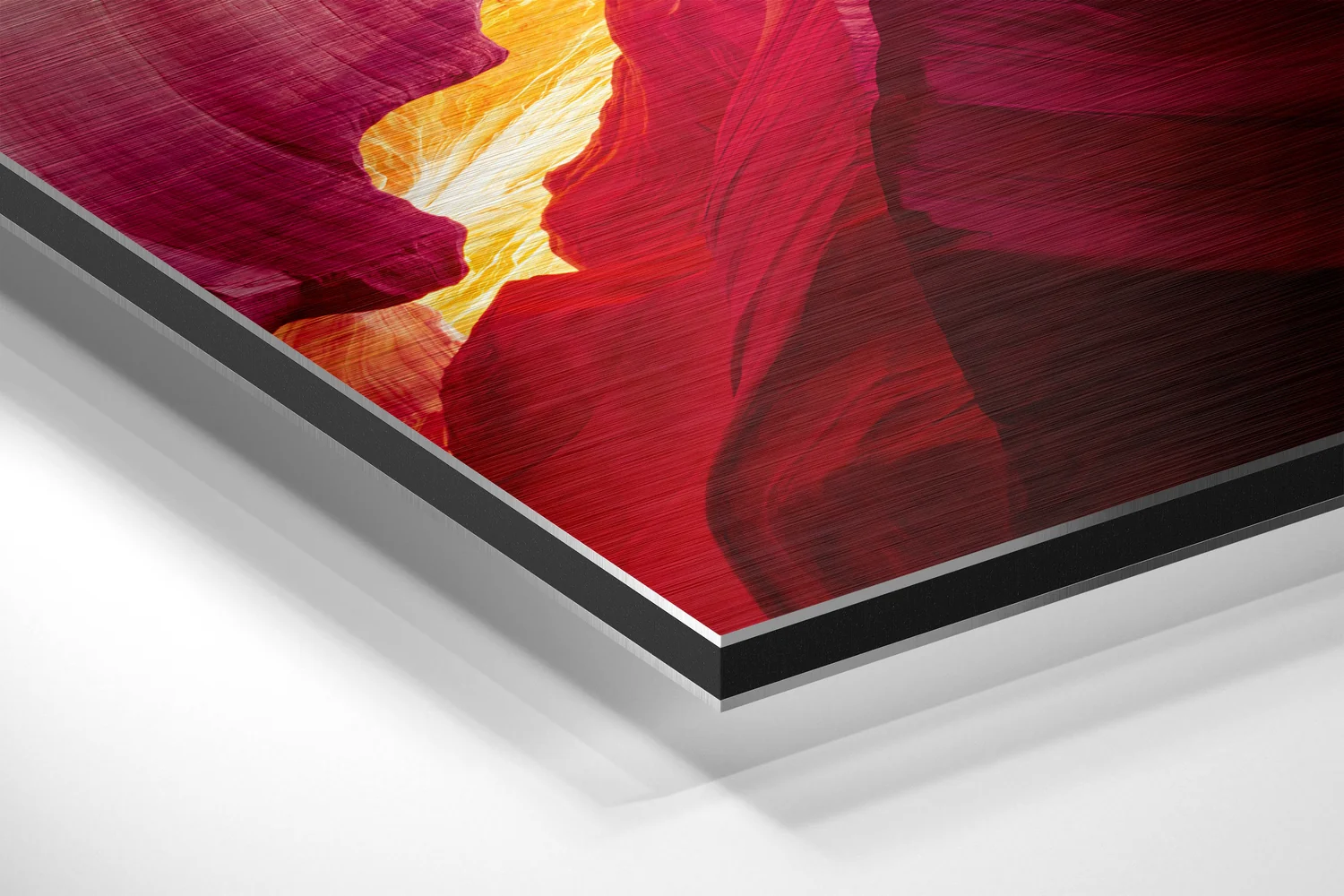 Grand Canyon Brushed Aluminium Dibond Wall Art - Image 2