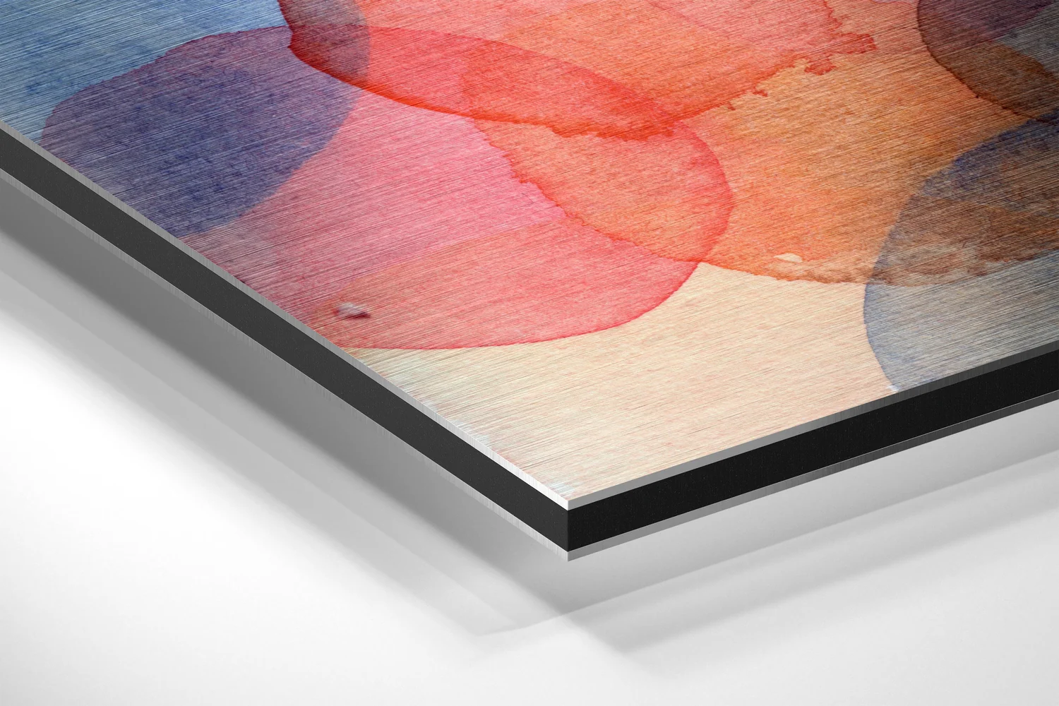 Dots Brushed Aluminium Dibond Wall Art - Image 2