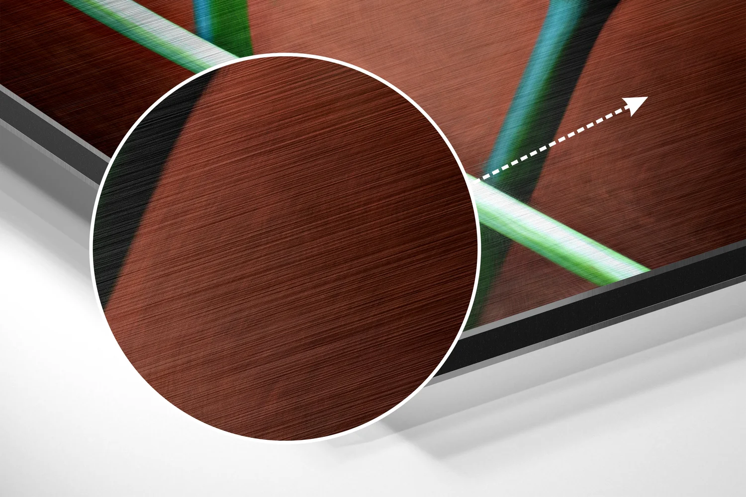 Lilly  Brushed Aluminium Dibond Wall Art - Image 3