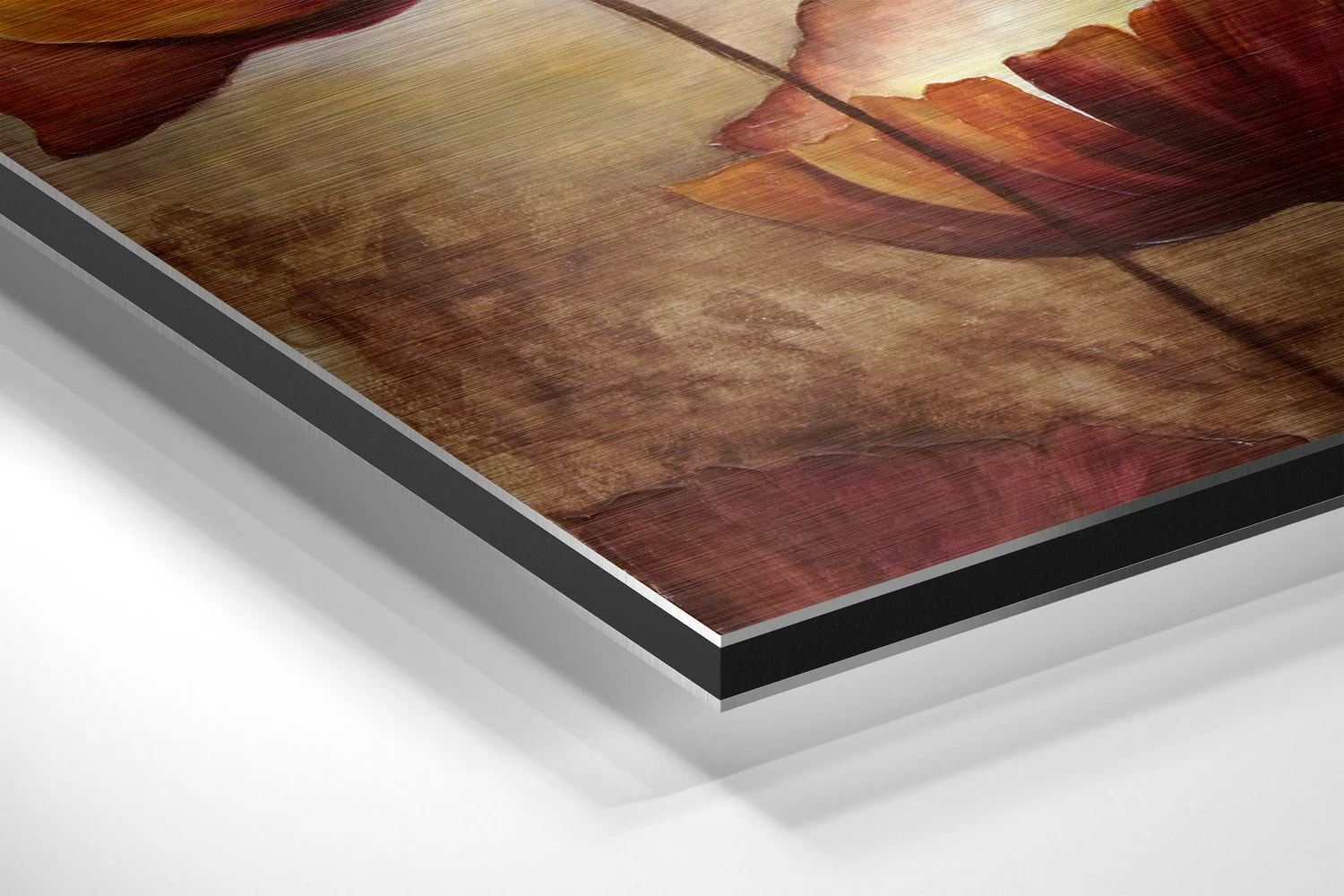 Puppies Brushed Aluminium Dibond Wall Art - Image 2