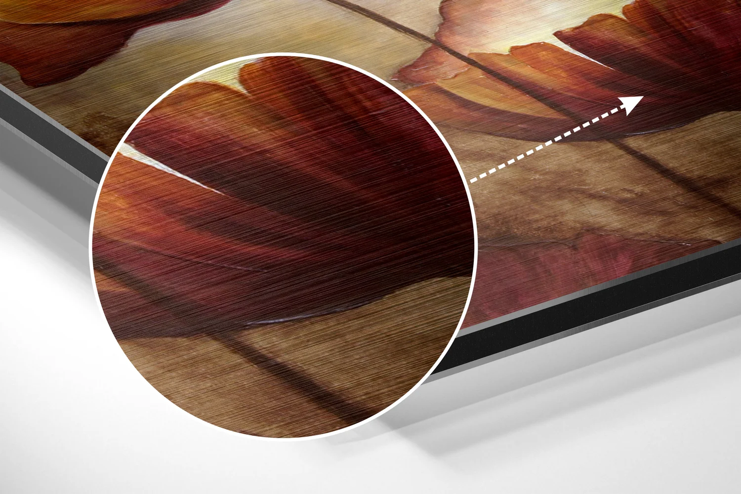 Puppies Brushed Aluminium Dibond Wall Art - Image 3