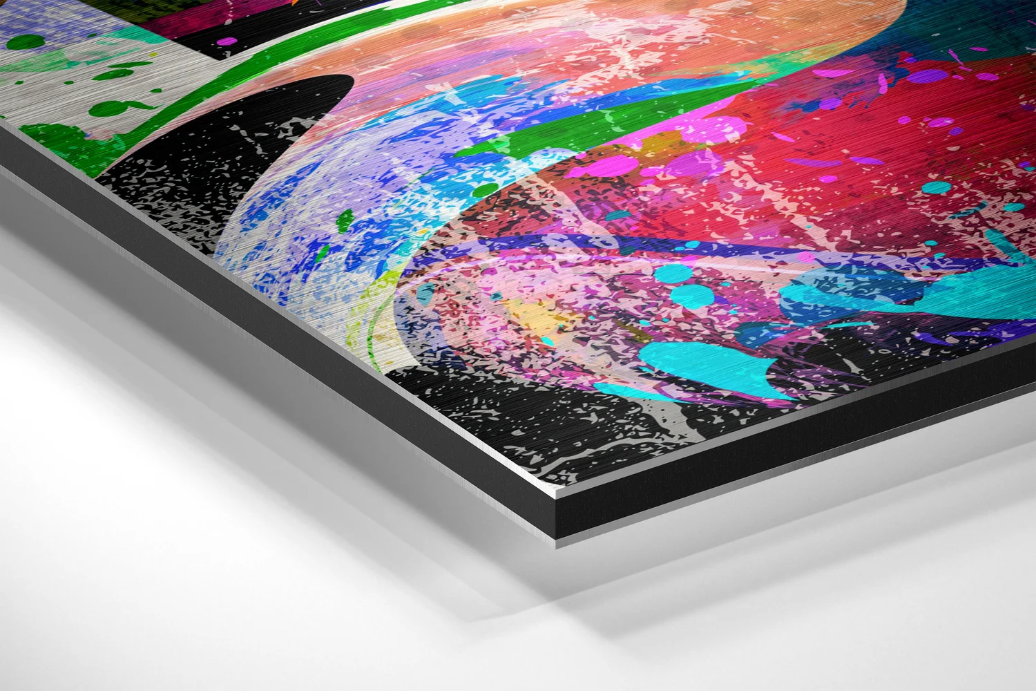 Anarchy of Colors Brushed Aluminium Dibond Wall Art - Image 2