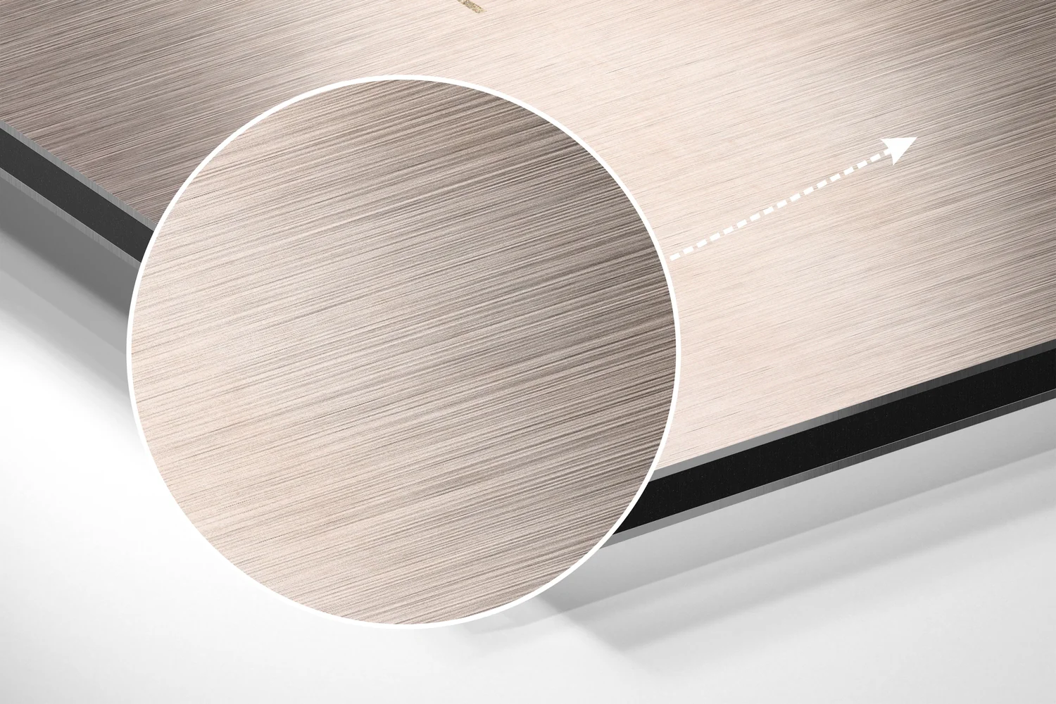 Shapes Brushed Aluminium Dibond Wall Art - Image 3