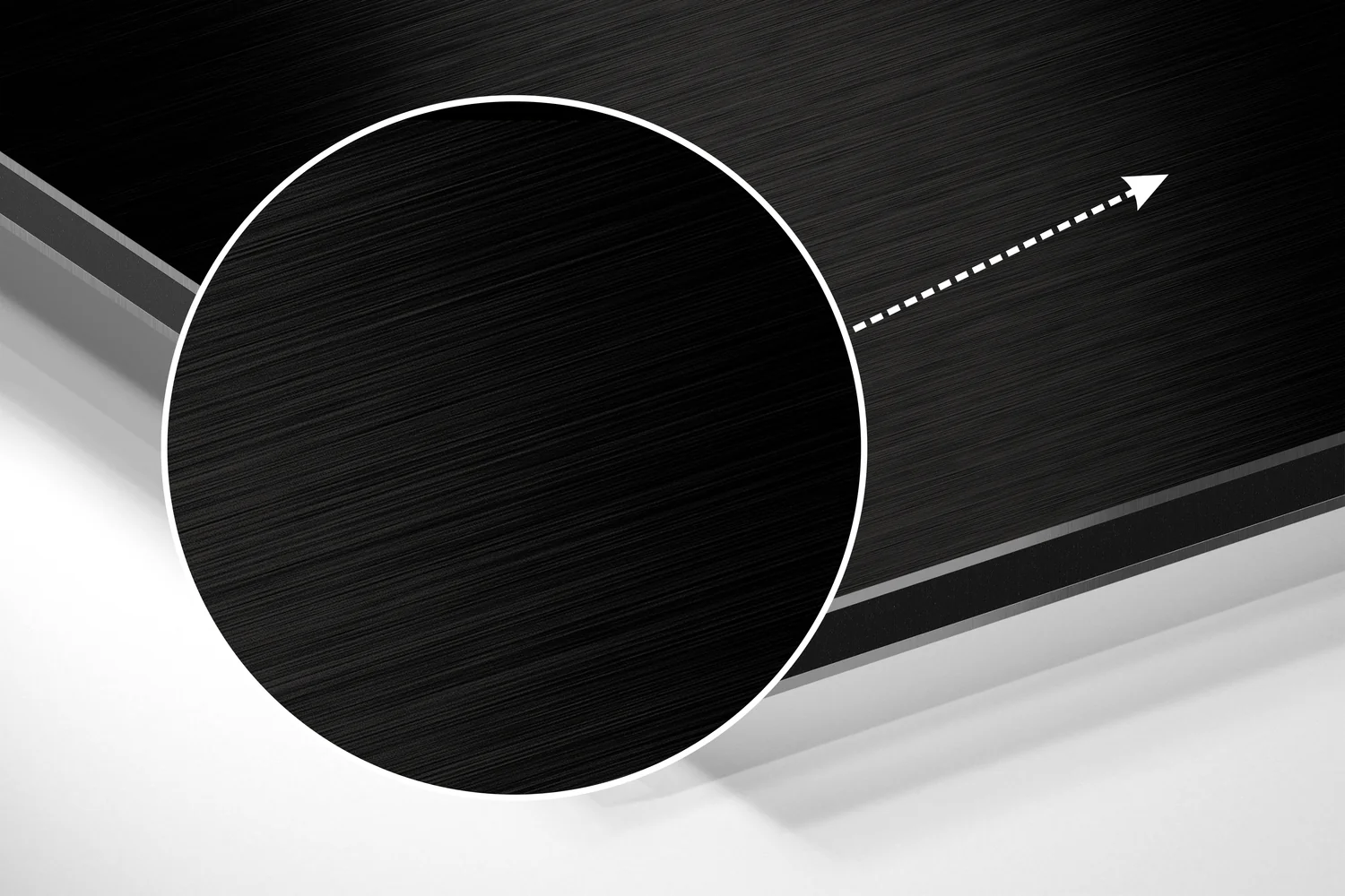 Smoke Brushed Aluminium Dibond Wall Art - Image 3