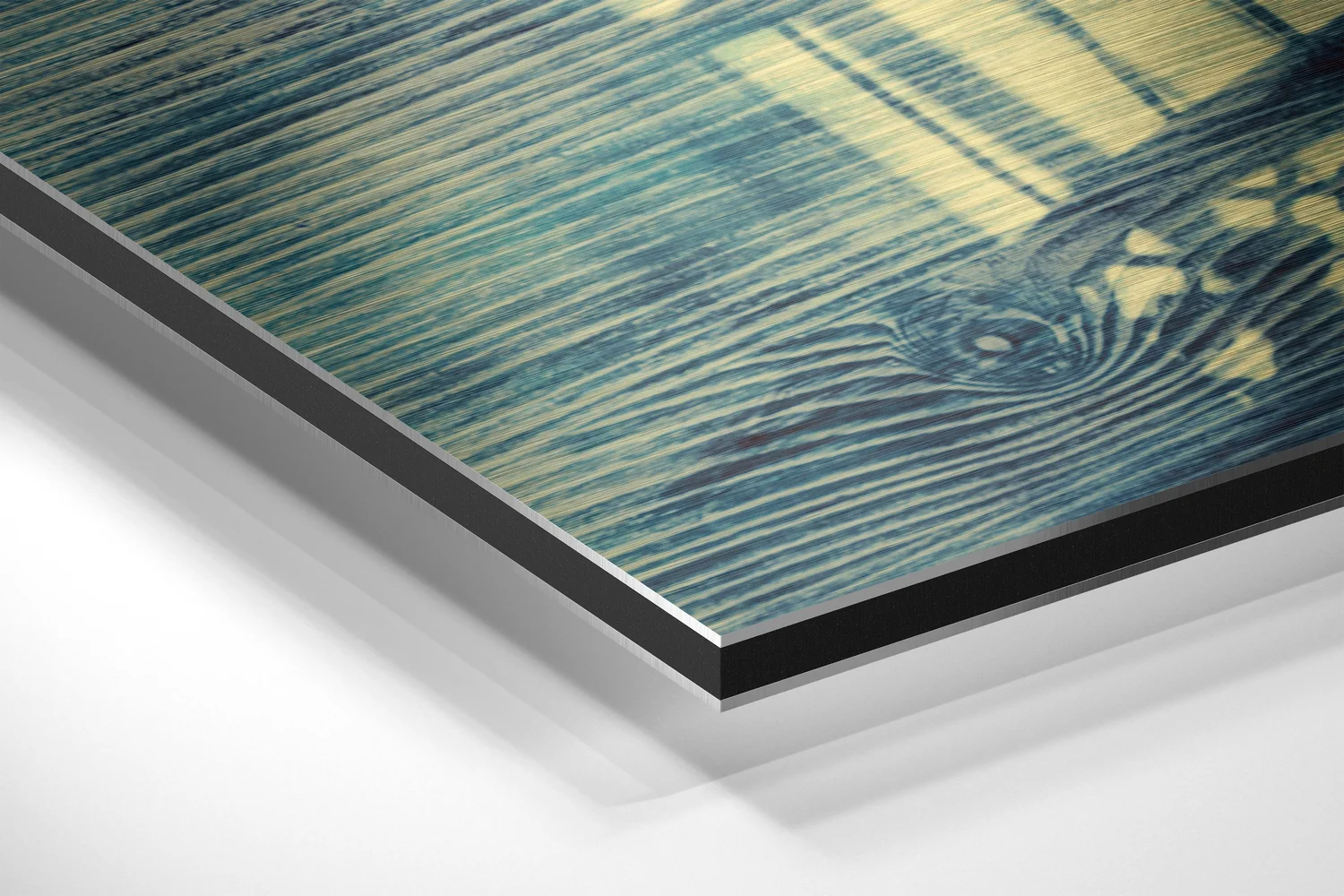 The Cage Brushed Aluminium Dibond Wall Art - Image 2
