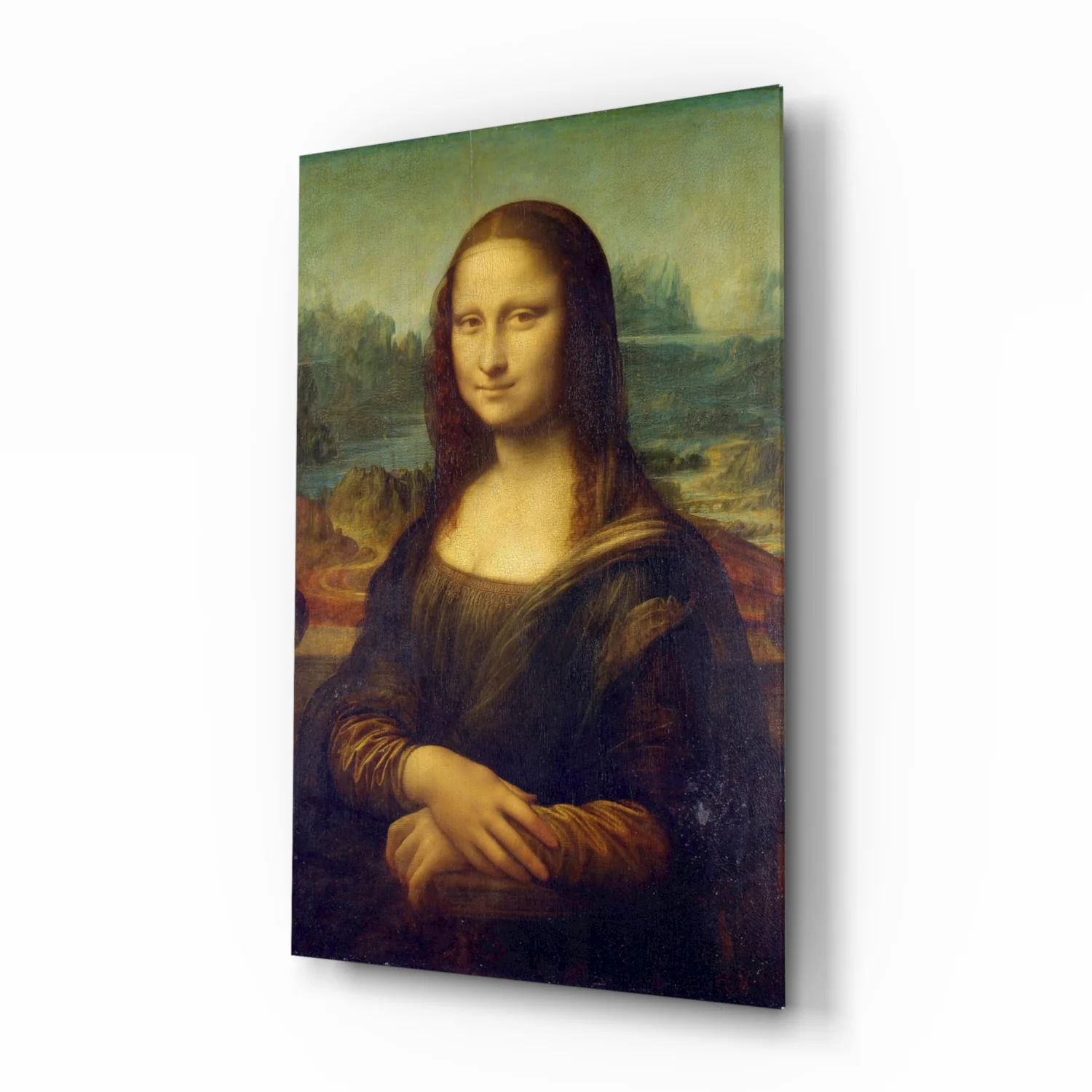 Mona Lisa Glass Wall Art - Image 2