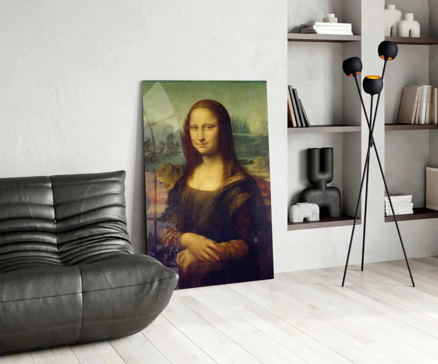Mona Lisa Glass Wall Art - Image 6