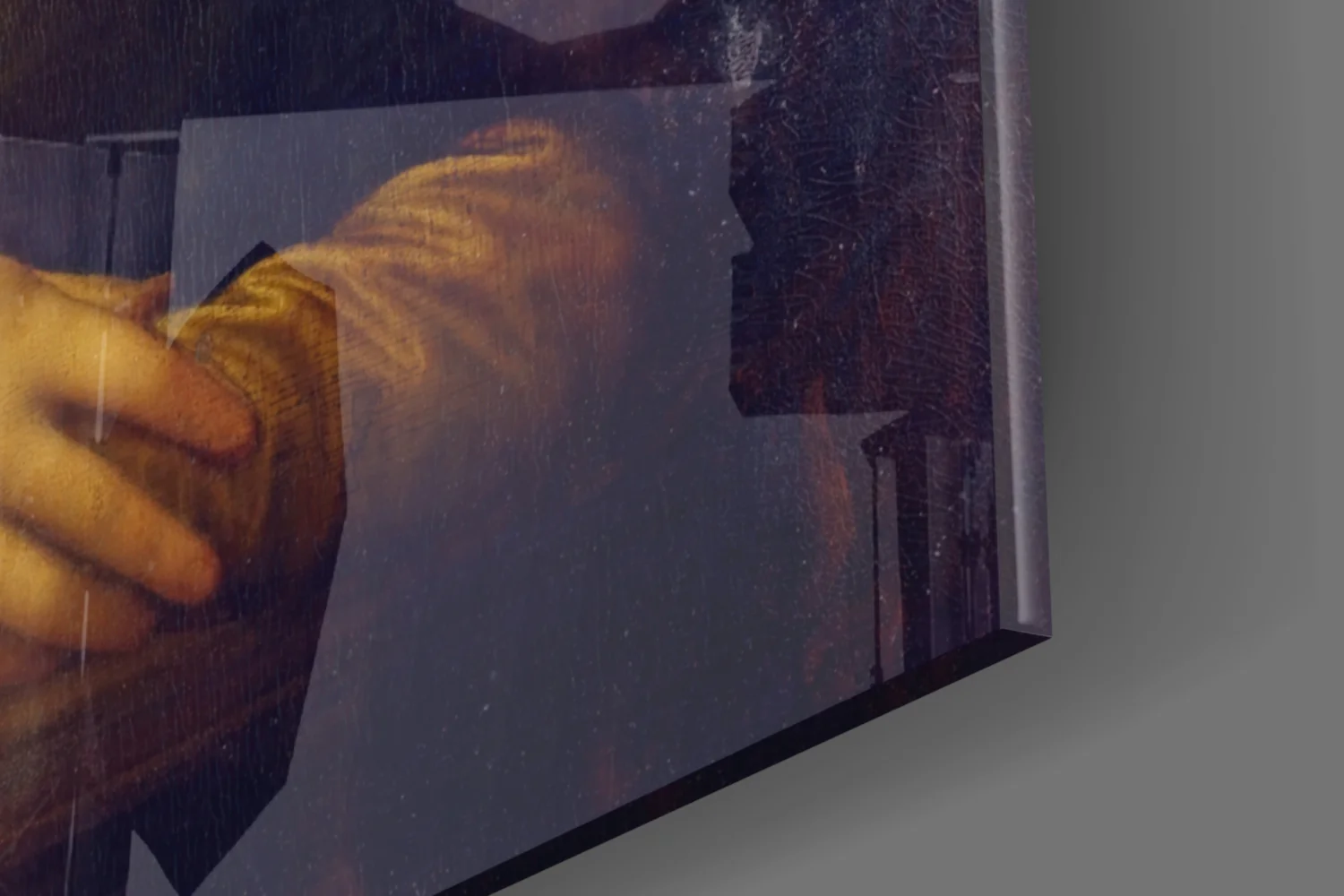Mona Lisa Glass Wall Art - Image 8
