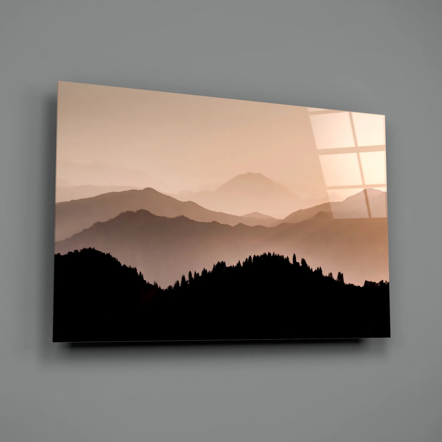 Mountains Glass Wall Art - Image 3
