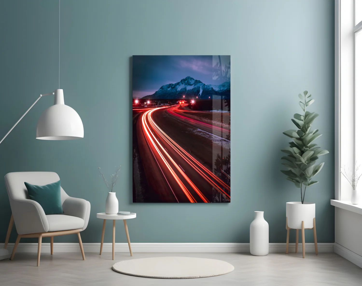 Road Glass Wall Art - Image 5